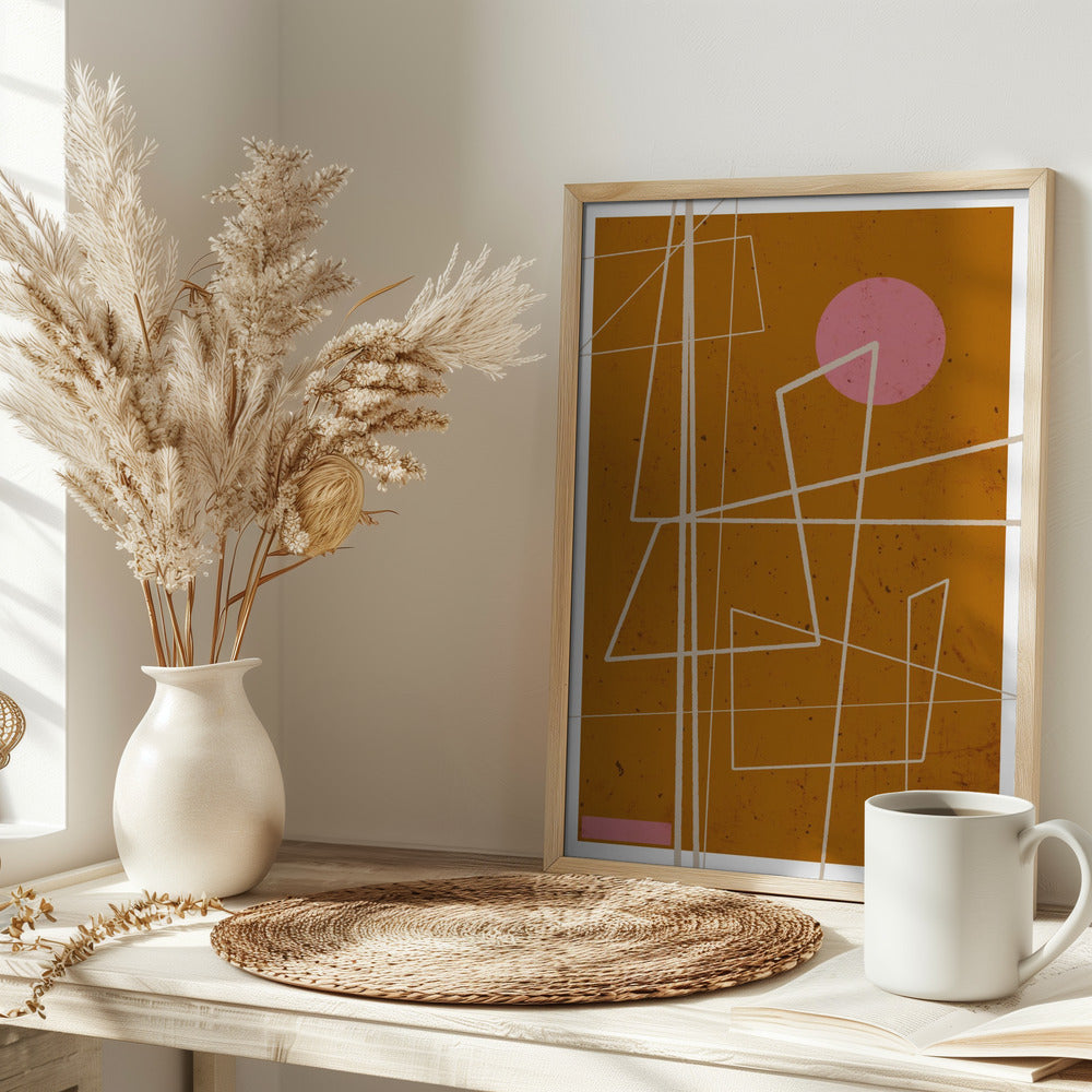 Angular Lines no 10 Poster